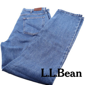 LL Bean Classic Fit Jeans  Stonewash Denim (NWT)
